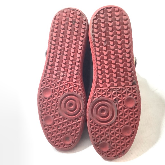 Maison Martin Margiela Future Red Bottom Sneakers Size 42 US 9 Black Leather Men - Picture 7 of 7